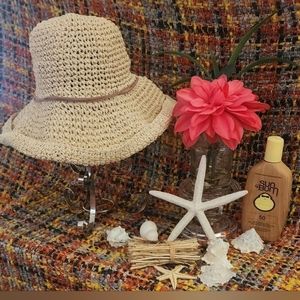 Straw Beach Hat